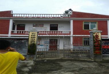 氣象預警大喇叭（bā）按裝現場